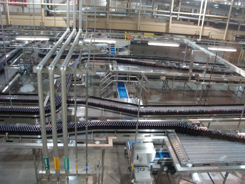 Beverage bottling and fill line